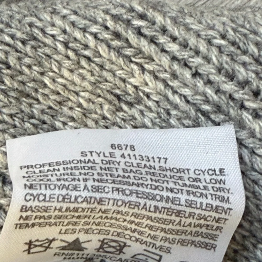 Tory Burch Gray Embellished Women's Sweater M